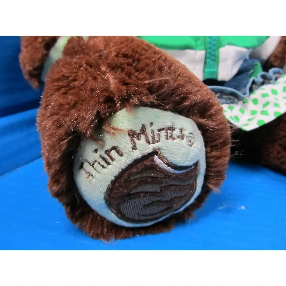BUILD A BEAR  GIRL SCOUT Lot of 2 Bears w/Outfits Plush Thin Mint & 100th Anniv